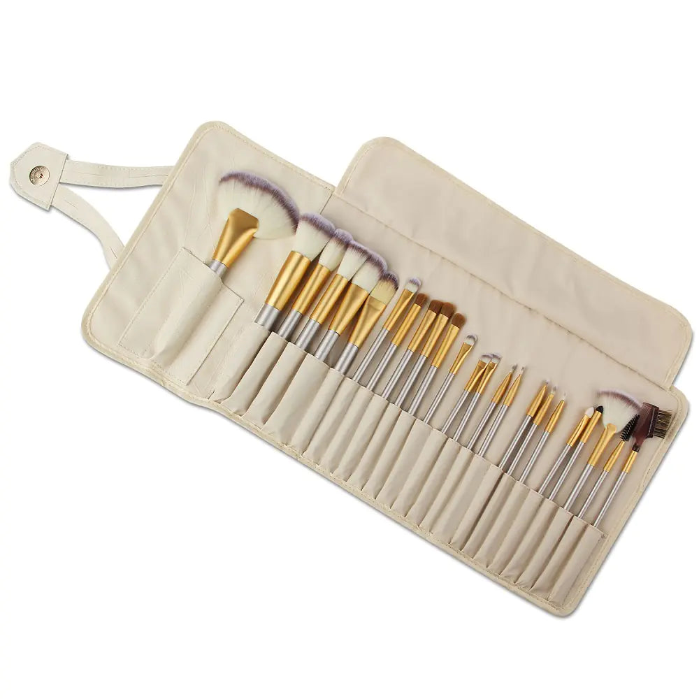 Desert Rose Makeup Brush Set – Champagne Persian Makeup Brushes for Flawless, Polished Looks