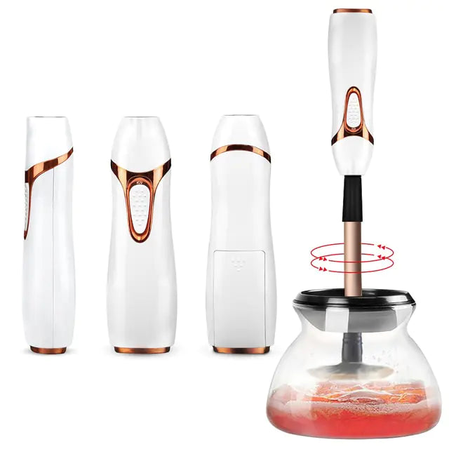 The Beauty Brush Cleaner XS – Compact Electric Makeup Brush Cleaner