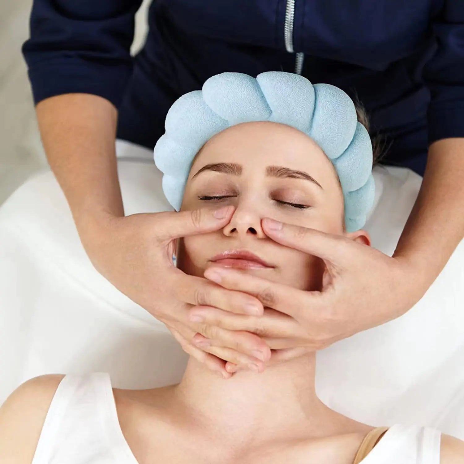 The Glam Crown - Thickened Sponge Headband for Hair and Face Washing