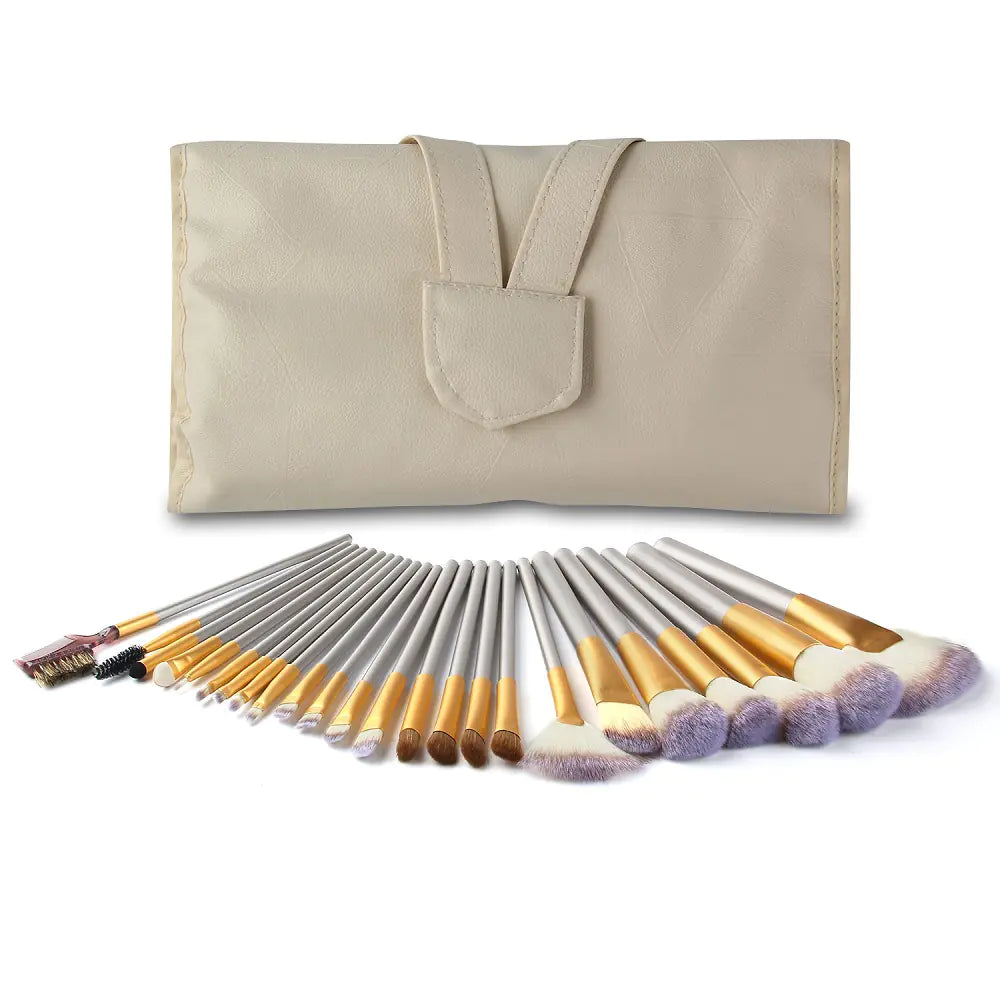 Desert Rose Makeup Brush Set – Champagne Persian Makeup Brushes for Flawless, Polished Looks