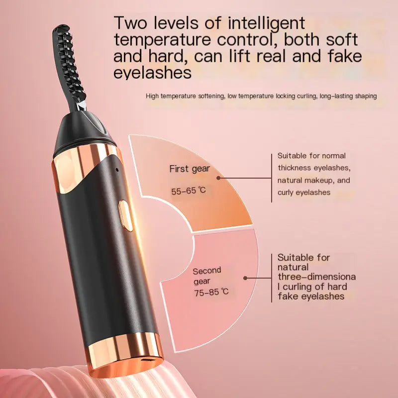 LashLift Pro Heated Eyelash Curler – Long-Lasting Curl, Safe & Quick Heated Lash Curle