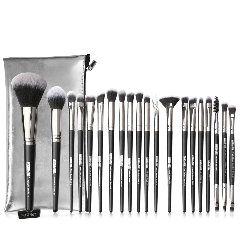 The Beauty Brush Set XL (20 Piece) - Luxury Makeup Set Brush for Flawless, Effortless Application