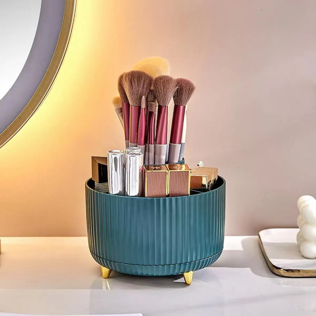 The Beauty Cosmetic Brush Holder - 360° Rotating Makeup Brush Holder