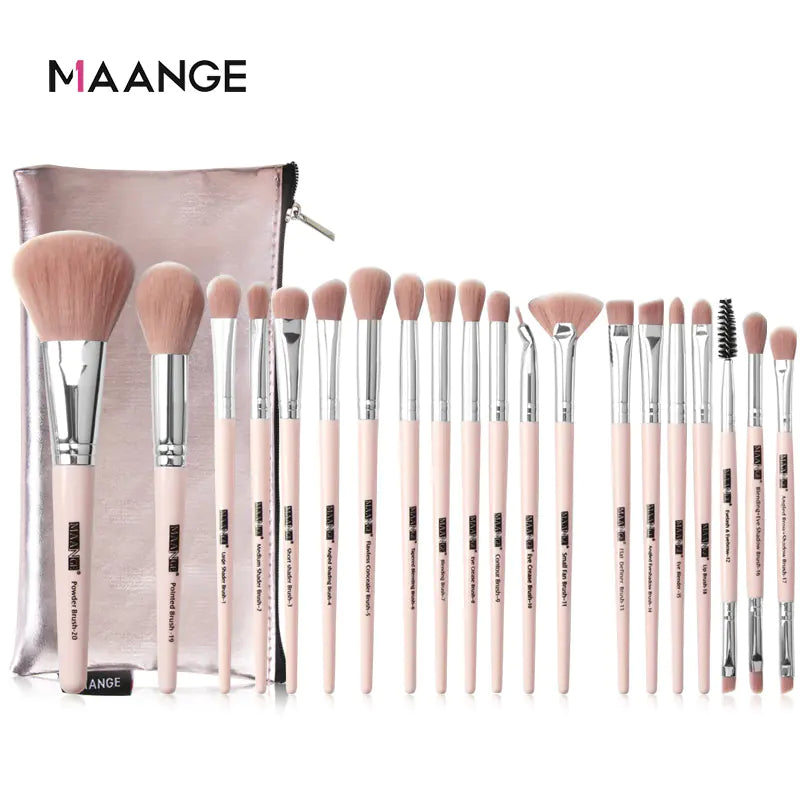 The Beauty Brush Set XL (20 Piece) - Luxury Makeup Set Brush for Flawless, Effortless Application