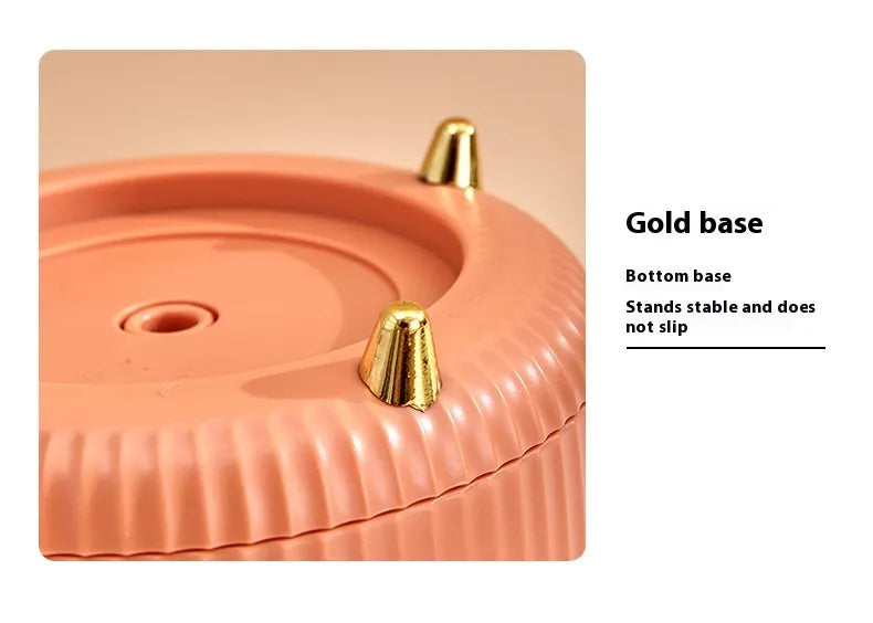 The Beauty Cosmetic Brush Holder - 360° Rotating Makeup Brush Holder